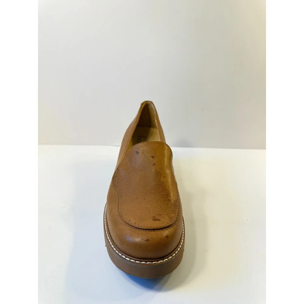 Naturalizer Women's Cabaret Heeled Loafer English Tea Brown 12 M